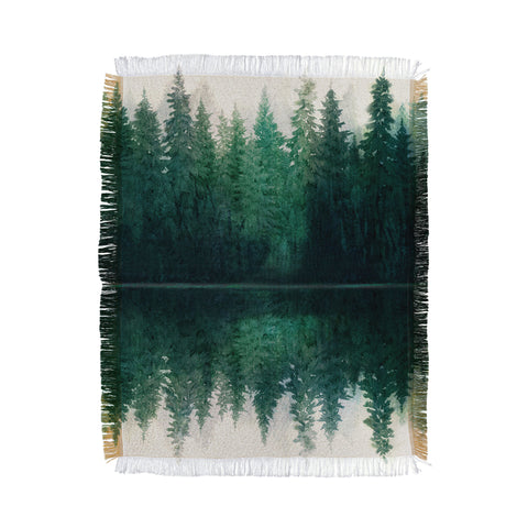 Nadja Reflection I Throw Blanket