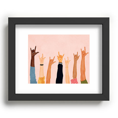 Nadja Rock On Recessed Framing Rectangle