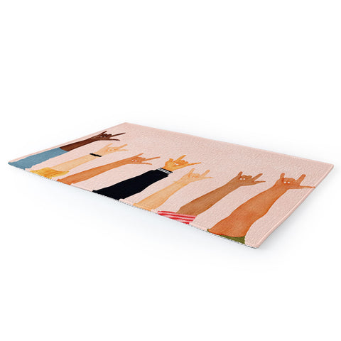 Nadja Rock On Area Rug