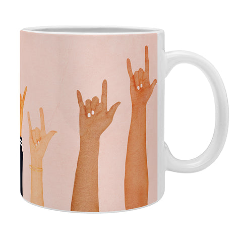 Nadja Rock On Coffee Mug