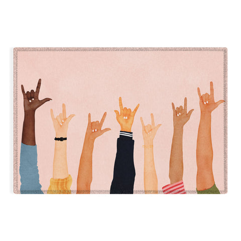 Nadja Rock On Outdoor Rug