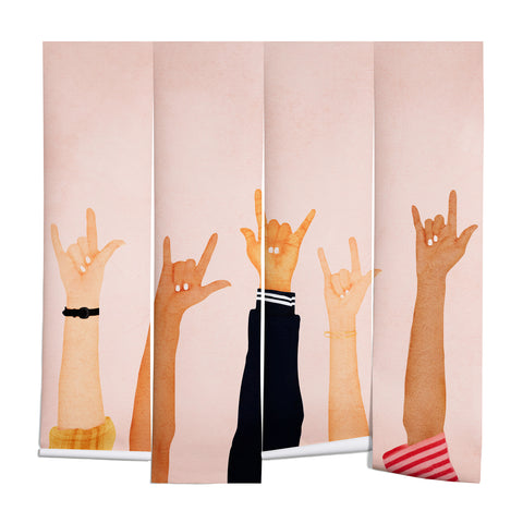 Nadja Rock On Wall Mural