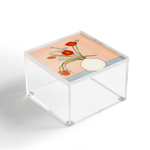 Nadja Spring Bouquet Uplifting Acrylic Box