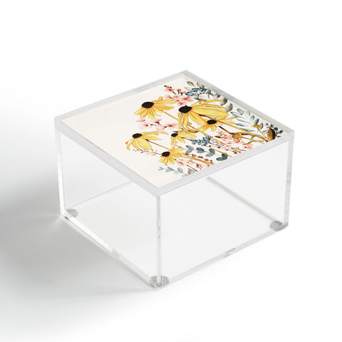 Nadja Summer Flowers I Acrylic Box