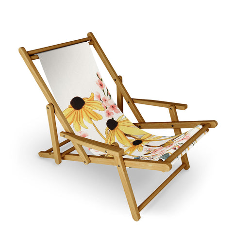 Nadja Summer Flowers I Sling Chair