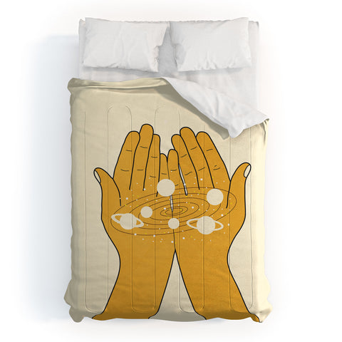 Nadja Universe in My Hands Comforter