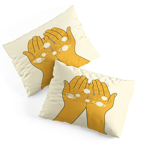 Nadja Universe in My Hands Pillow Shams