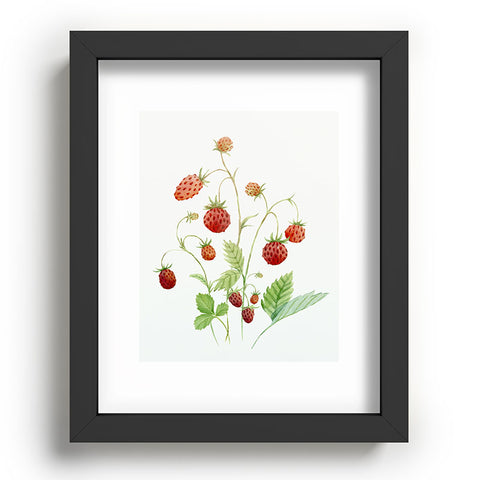 Nadja Wild Strawberries Recessed Framing Rectangle
