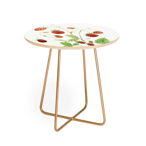 Nadja Wild Strawberries Round Side Table