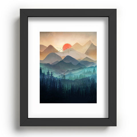 Nadja Wilderness Becomes Alive at Night Recessed Framing Rectangle