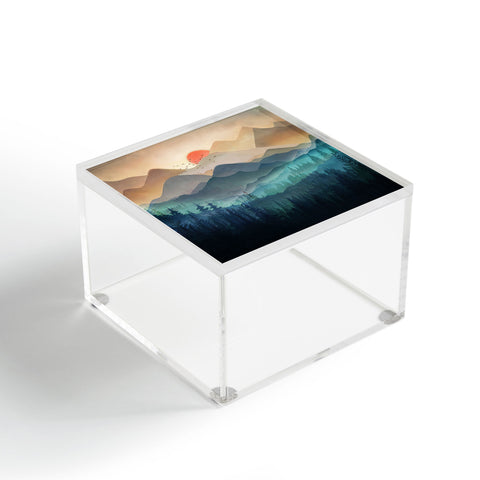 Nadja Wilderness Becomes Alive at Night Acrylic Box
