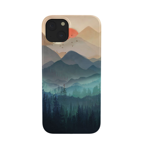 Nadja Wilderness Becomes Alive at Night Phone Case