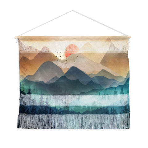 Nadja Wilderness Becomes Alive at Night Wall Hanging Landscape