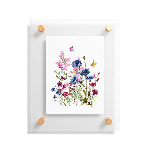 Nadja Wildflowers IV Floating Acrylic Print