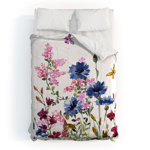 Nadja Wildflowers IV Comforter