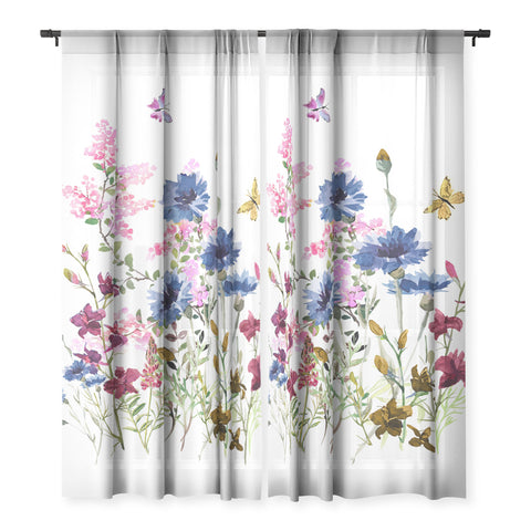 Nadja Wildflowers IV Sheer Non Repeat