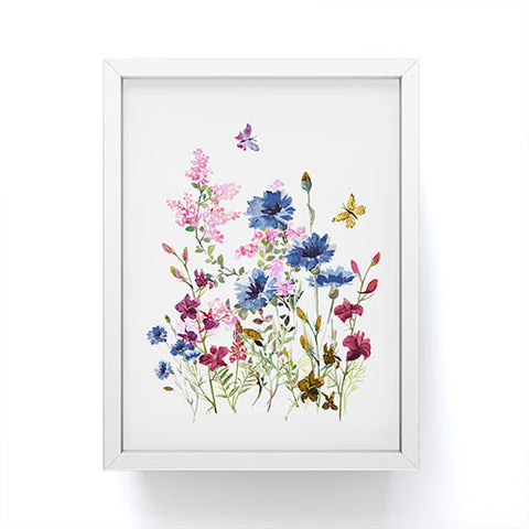 Nadja Wildflowers IV Framed Mini Art Print