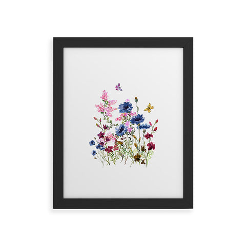 Nadja Wildflowers IV Framed Art Print