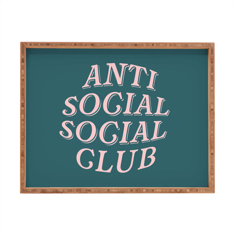 Nasty Woman Club Anti Social Social Club Rectangular Tray