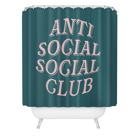 Nasty Woman Club Anti Social Social Club Shower Curtain