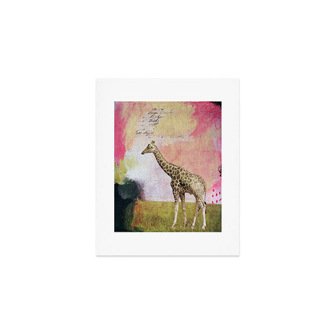 Natalie Baca Abstract Giraffe Art Print