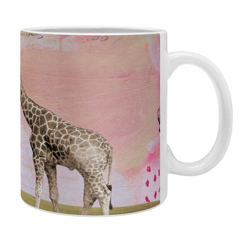 Natalie Baca Abstract Giraffe Coffee Mug