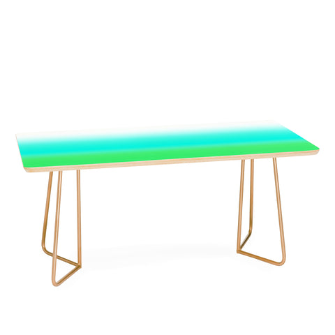 Natalie Baca Aquamarine Ombre Coffee Table