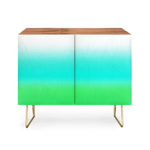 Natalie Baca Aquamarine Ombre Credenza