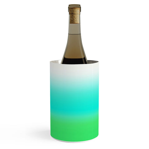 Natalie Baca Aquamarine Ombre Wine Chiller