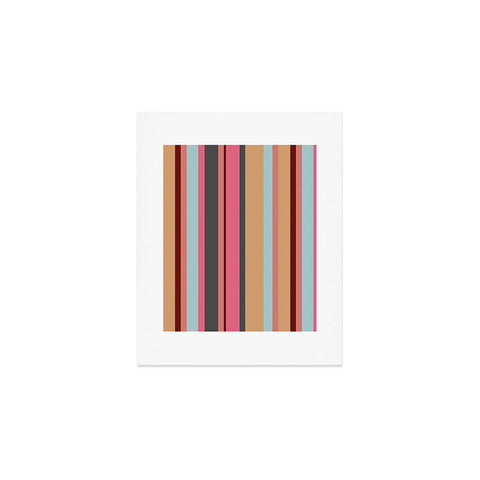 Natalie Baca Baja Mexicali Stripe Art Print