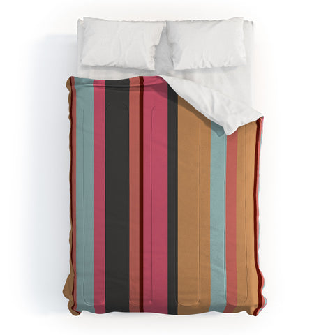 Natalie Baca Baja Mexicali Stripe Comforter