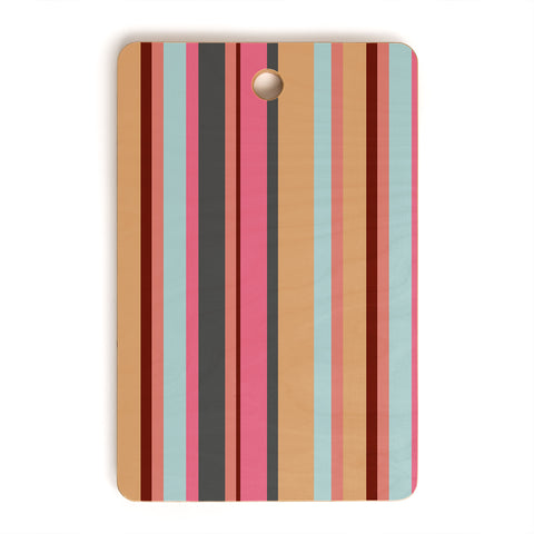 Natalie Baca Baja Mexicali Stripe Cutting Board Rectangle