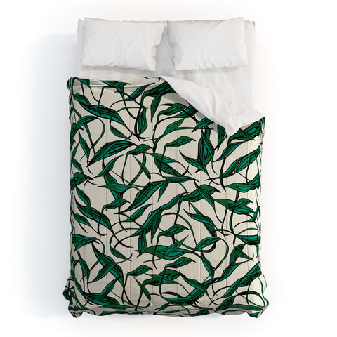Natalie Baca Bamboo Leaf Comforter