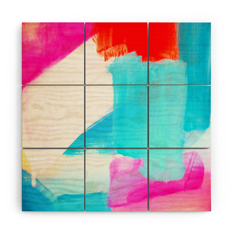 Natalie Baca Bayside Wood Wall Mural