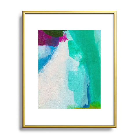 Natalie Baca Beachside Metal Framed Art Print