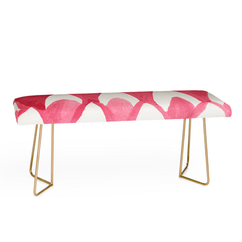 Natalie Baca Birds of a Feather Red Bench