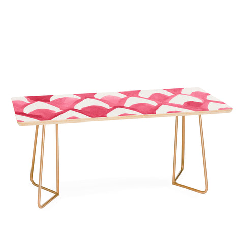 Natalie Baca Birds of a Feather Red Coffee Table