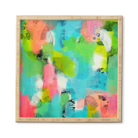 Natalie Baca Butterflies And Rainbows Framed Wall Art