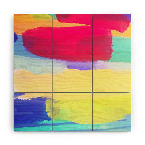 Natalie Baca Cabana Wood Wall Mural