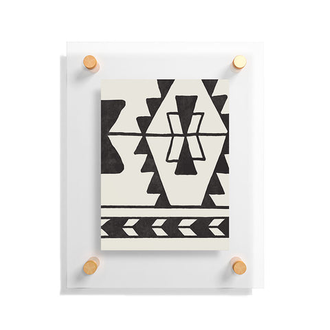 Natalie Baca Cerillos Road Floating Acrylic Print