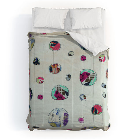 Natalie Baca Circles At Play Comforter