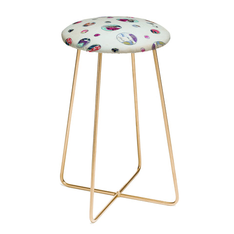Natalie Baca Circles At Play Counter Stool
