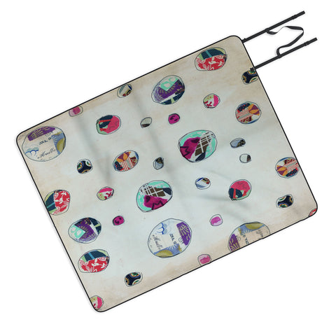 Natalie Baca Circles At Play Picnic Blanket