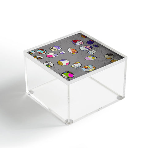 Natalie Baca Circles At Twilight Acrylic Box