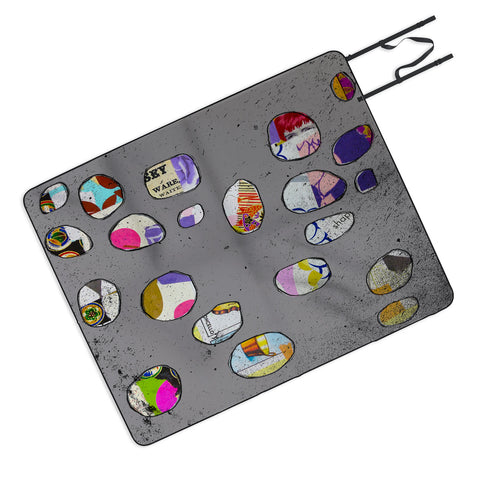 Natalie Baca Circles At Twilight Picnic Blanket