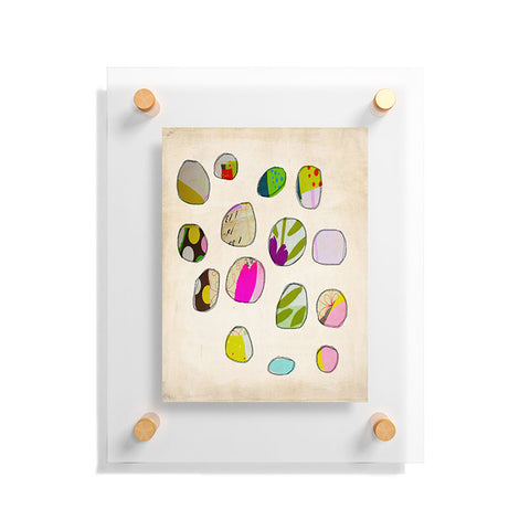 Natalie Baca Circles In Spring Floating Acrylic Print