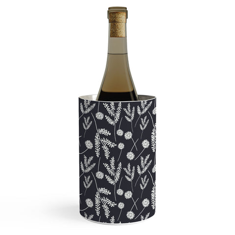Natalie Baca Clover and Dandelion Navy Wine Chiller