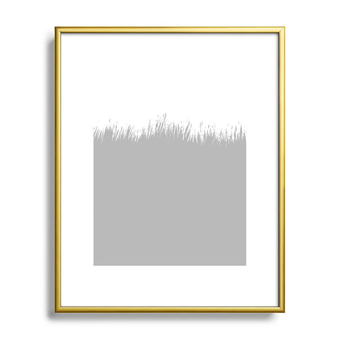 Natalie Baca Concrete Cantina Metal Framed Art Print