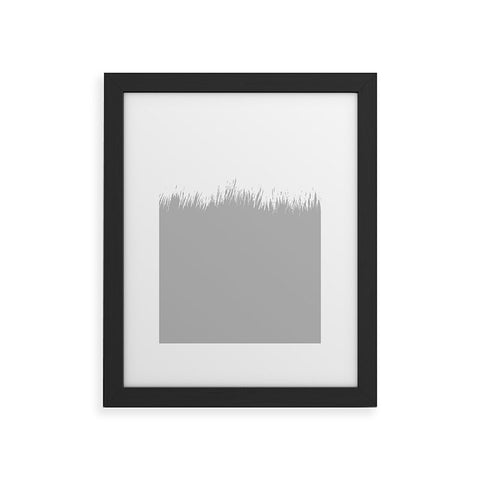 Natalie Baca Concrete Cantina Framed Art Print