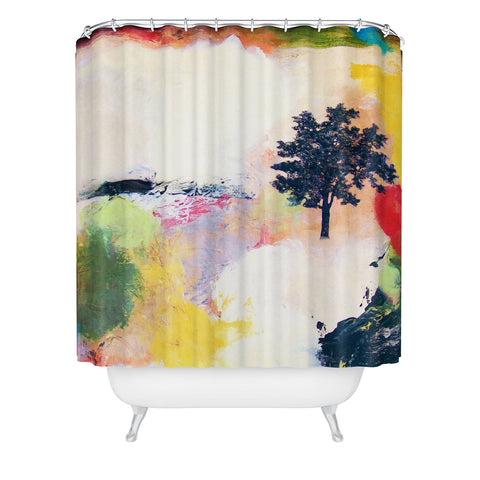 Natalie Baca Emerge Shower Curtain